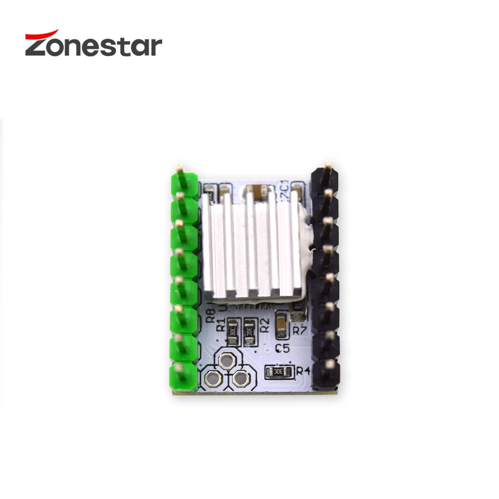 Модуль шагового двигателя ZONESTAR TMC2208 V2 с радиатором бесшумная Бесшумная Отличная