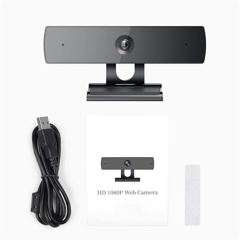 D01 веб камера Full Hd 1080p USB с микрофоном Поддержка автоматический светильник
