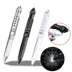 Тактическая ручка для самозащиты, Многофункциональный переносной инструмент для выживания из авиационного алюминия с нескользящим покрытием