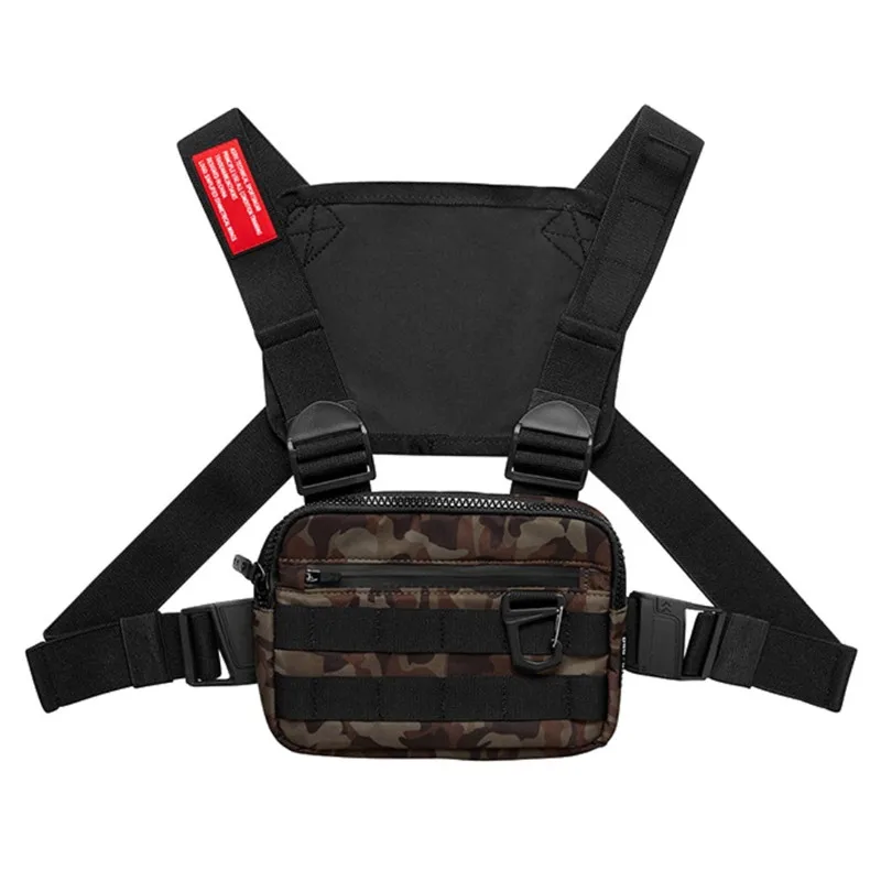 

Tactical Waist Bag 1PCS MenTactical Vest Chest Pack Hip Hop Function Chest Rig Pack