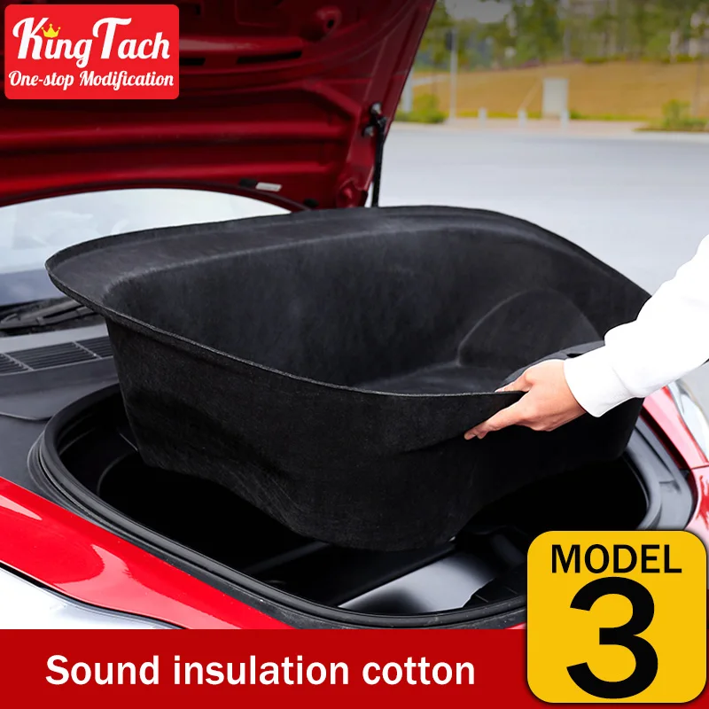 

For Tesla Model 3 Noise Reduction Shock Absorption Front Wheel Inner Village Front Rear Trunk Soundproof Cotton