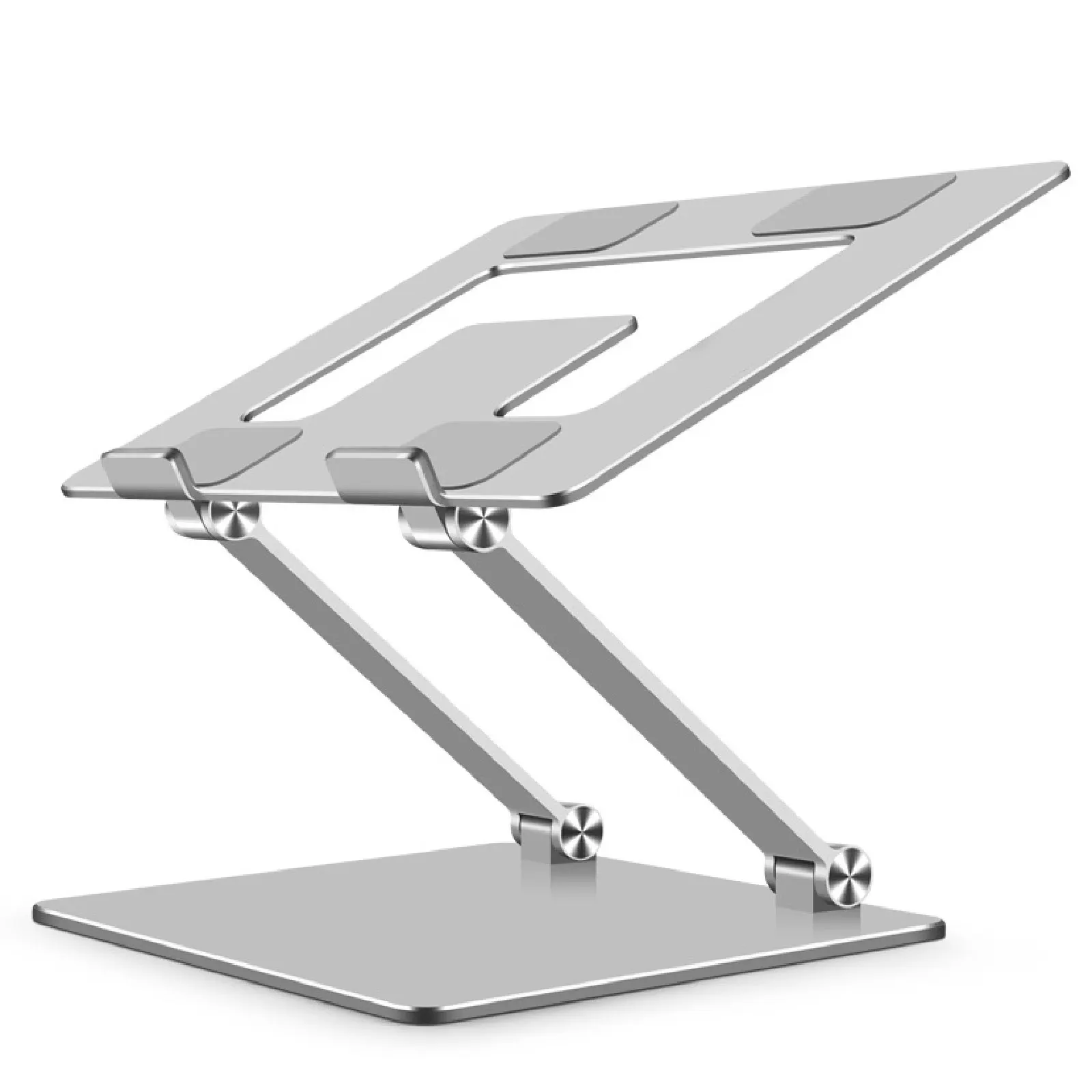 

Складная подставка для ноутбука, эргономичный складной держатель для ноутбука, с быстрой теплоотдачей, регулируемый по высоте держатель дл...