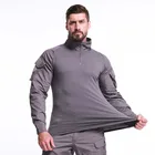 5XL Для мужчин на открытом воздухе камуфляжная Военная Тактическая футболки с изображением лягушки быстросохнущая дышащая износостойкая ткань тренировочные Топы охота и рыбалка рубашка