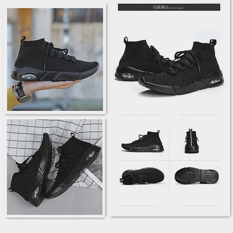 Кроссовки 2019 дышащие легкие 39 ~ 46 модные кроссовки для мужчин # ST617 | Обувь