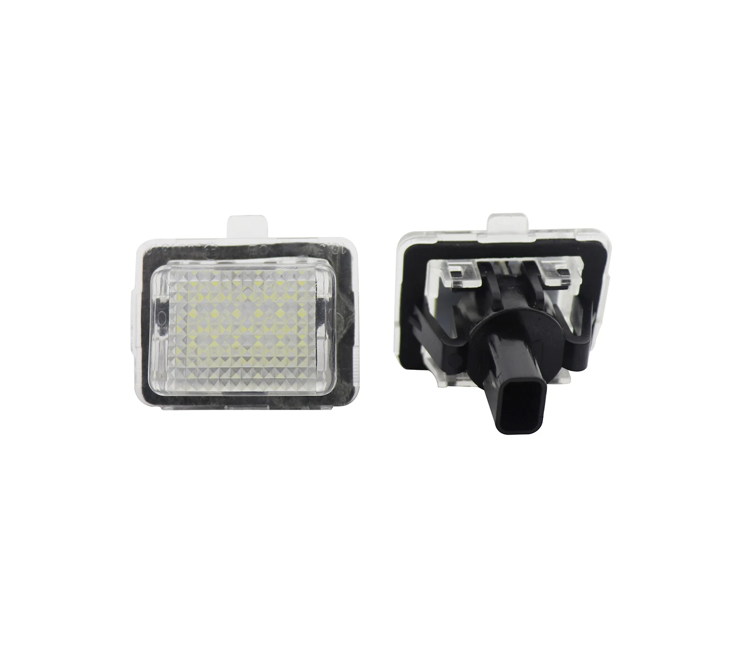 2pcs White Canbus Error Free LED car License Plate Light Tail Lamp High Power for Mercedes Benz W204 W212 C207 C216 W221 | Автомобили и