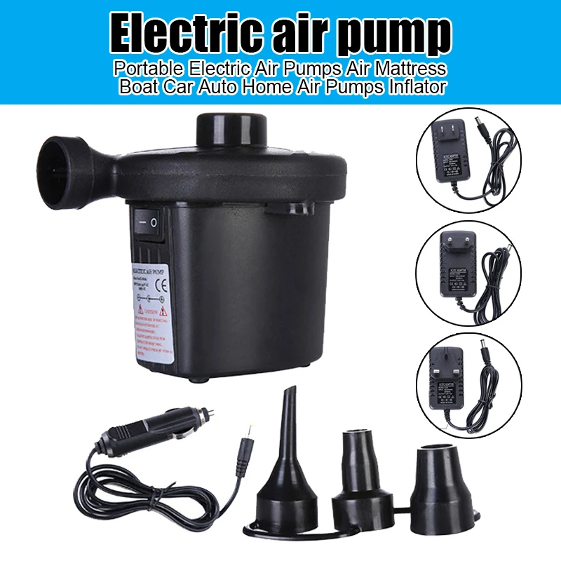 

Portable Electric Air Pumps Air Mattress Boat Car Auto Home Air Pumps Inflator LB88