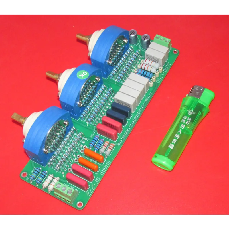 

Печатная плата с затуханием высокого и низкого звука и другой громкости, японский резкий линейный шаговый переключатель GF777 LG175D