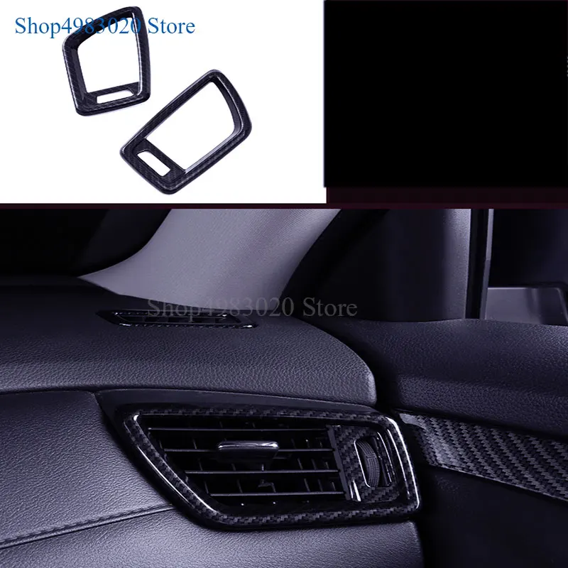 car garnish cover trim ABS chrome Left and right upside Air conditioning Outlet Vent For Nissan X-trail xtrail T32/Rogue 2017 20 |