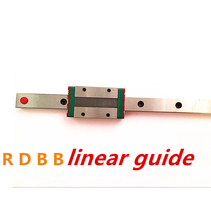 RDBB 3D Printer MGN12 MGN15 MGN9 MGN7  250 270 280 300 320 330 380 390 400 410 450 500 600 mm Miniature Linear Rail Linear Block