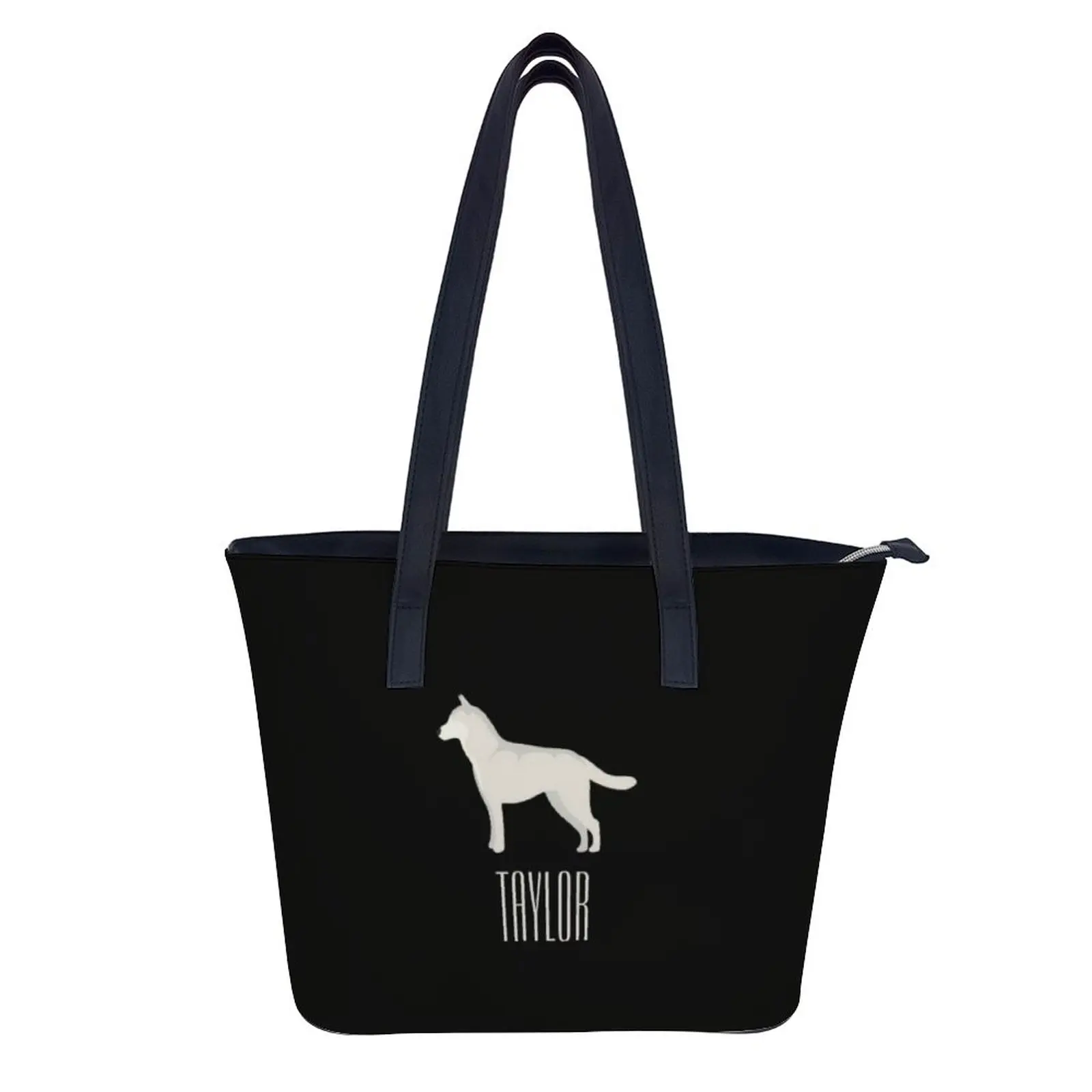 

Siberian Husky Shoulder Bag Gifts Leather Handbag Girl School Top-Handle Stylish Shopping Bag
