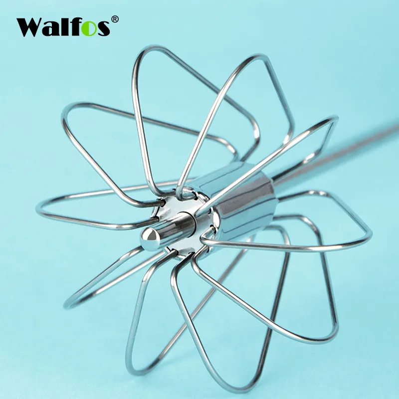 Полуавтоматический ручной вращающийся миксер WALFOS из нержавеющей стали