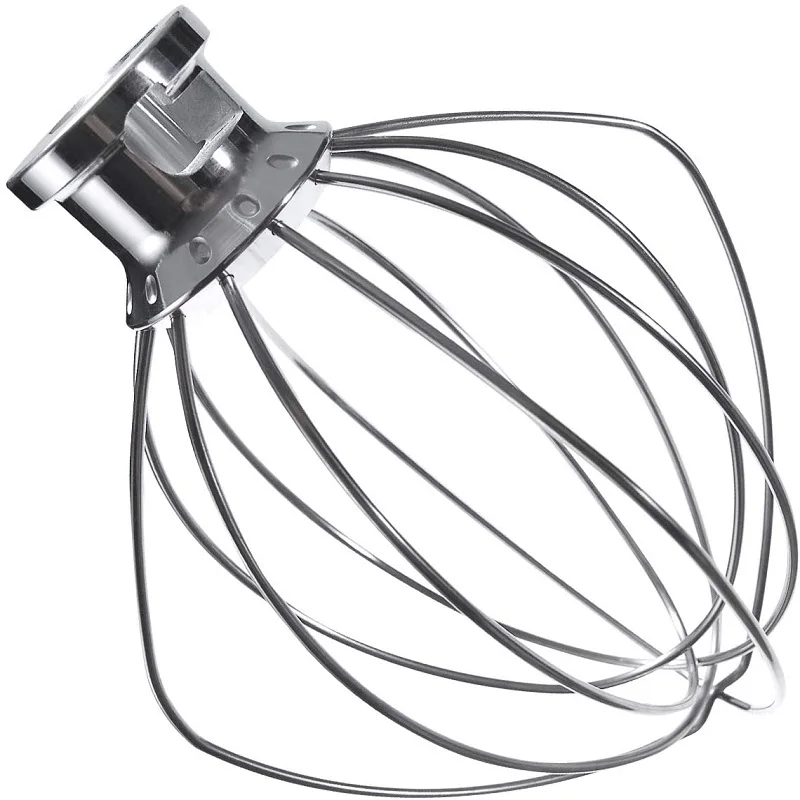 

Wire Whip Attachment Replacement Stainless Steel Egg Cream Stirrer Beater for KitchenAid 4KSM90 Tilt-Head Stand Mixer Accessory