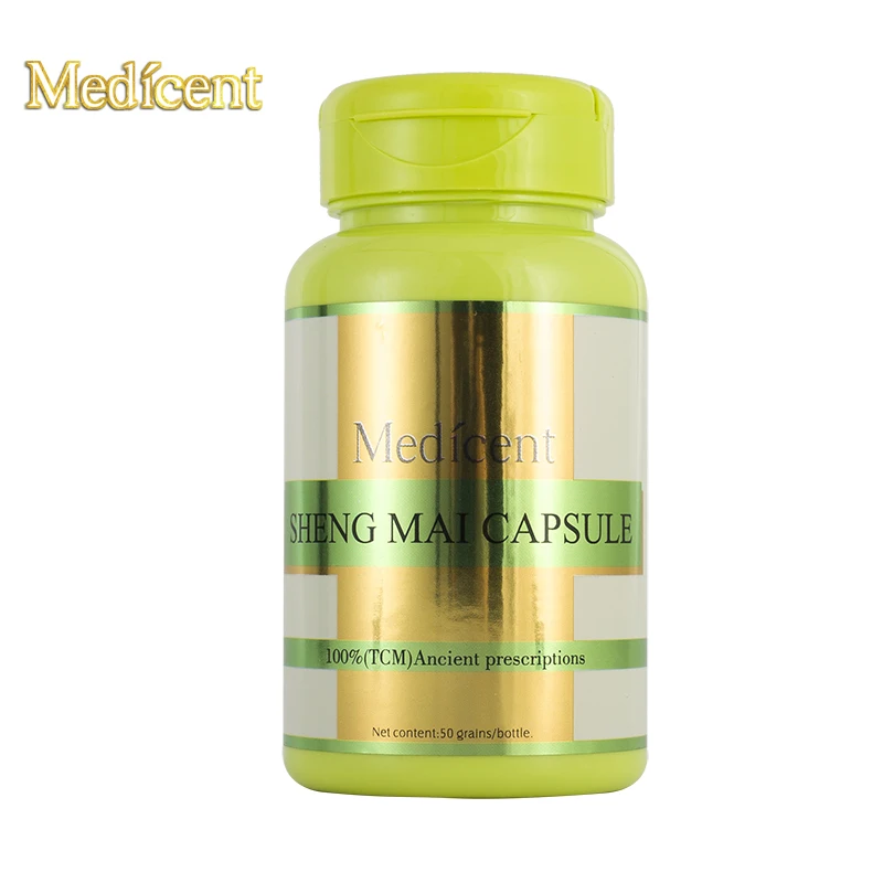 

Medicent Sheng Mai Capsule, Cure Regulate endocrine, enhance immunity, protect liver, kidney and recover damaged cells, 50pcs.