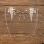 Защита для лица для взрослых, противотуманная защитная маска против брызг, прозрачная маска для лица, Защитное стекло для улицы, езды на велосипеде