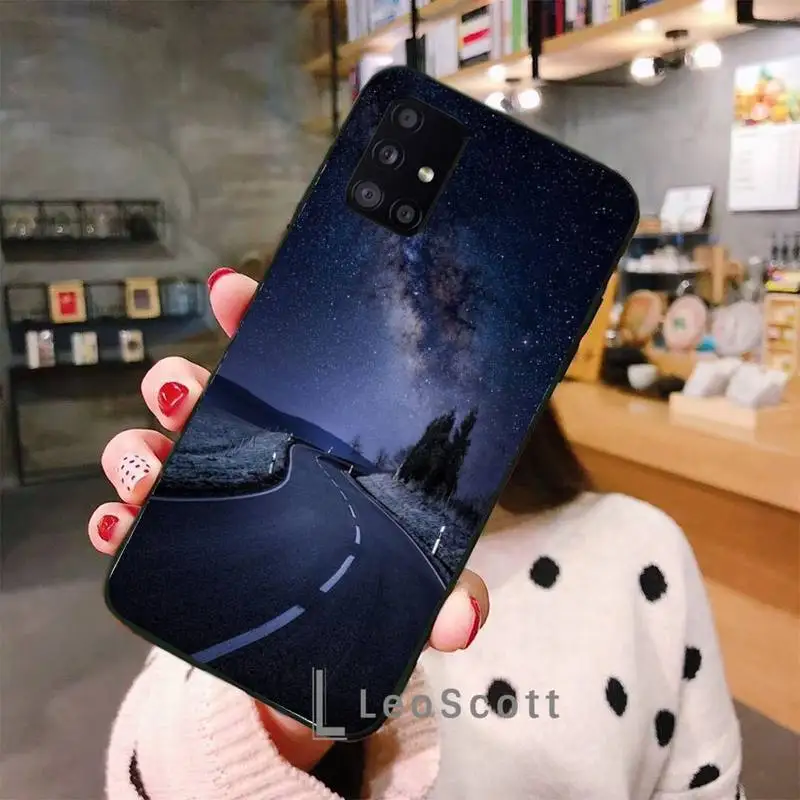 

highway Phone Case For Samsung A50 A51 A71 A20E A20S S10 S20 S21 S30 Plus ultra 5G M11