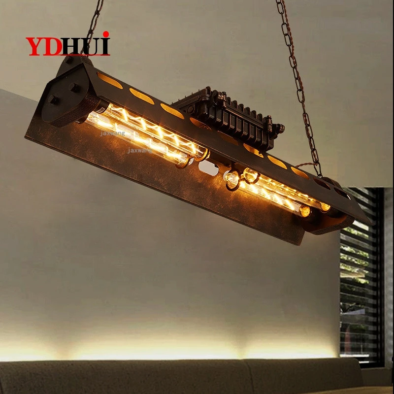

Industrial Vintage Led Pendant Lamp Lights Hanging Lamp Light Fixture Modern Hanging Ceiling Lamps Chandelier Lighting QCD65