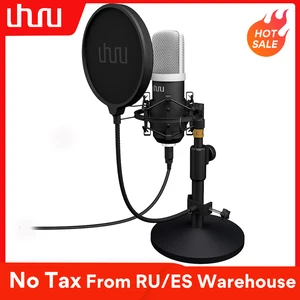 Микрофон UHURU UM910 конденсаторный, 192 кГц24 бита