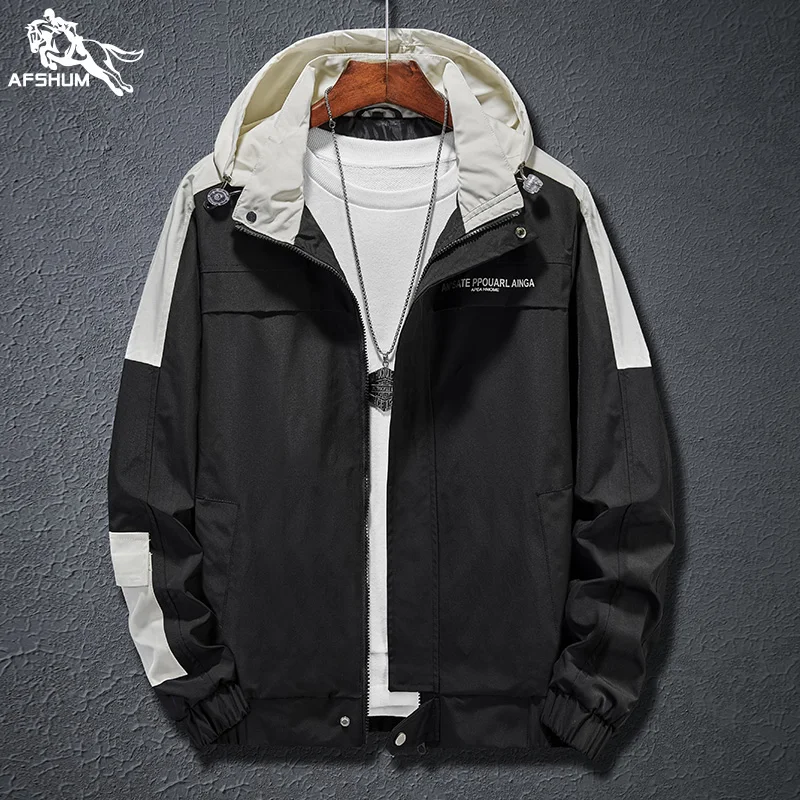 

Ветровка мужская, с капюшоном, ветрозащитная, повседневная, 6XL, 7XL, 8XL