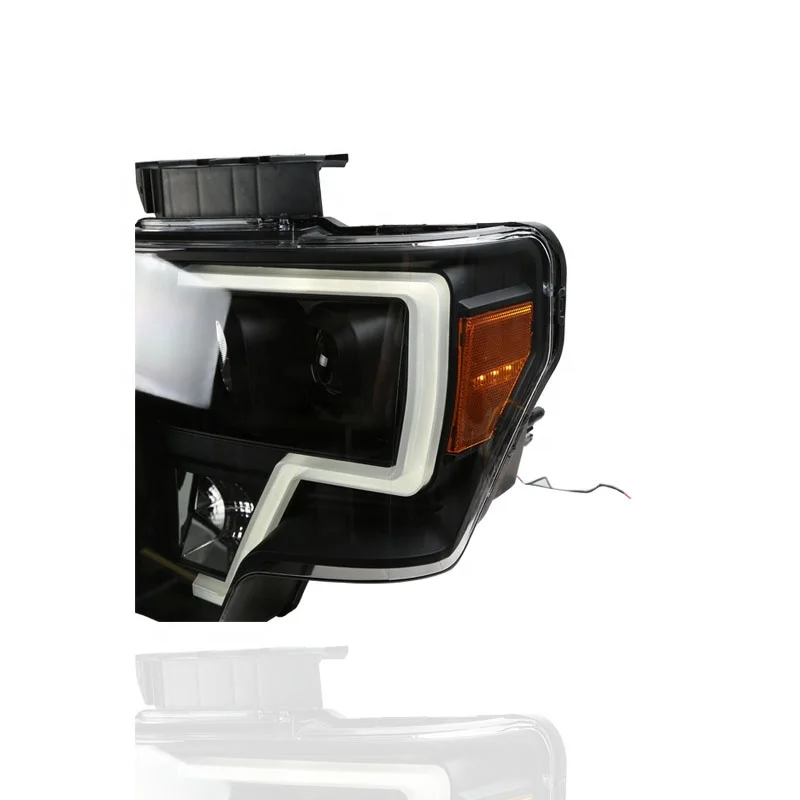 

Eagle Eyes factory high quality For Ford F150 F-150 Raptor 2009-2014 modify headlight head lamp projector lens Car Front Light
