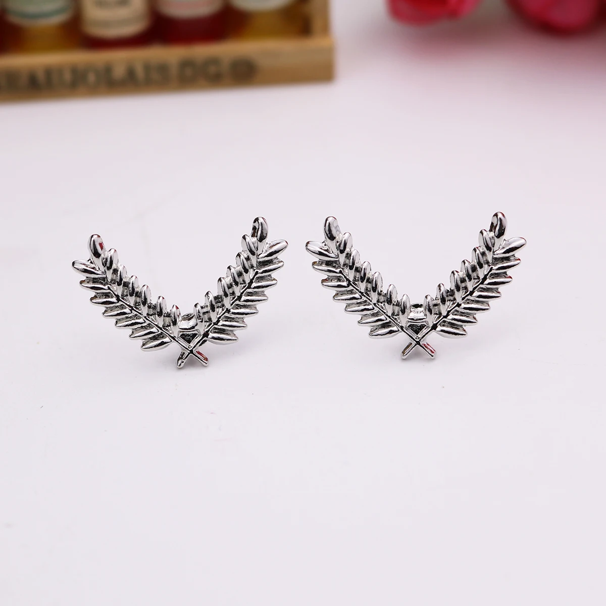 i-Remiel Gold Metal Wheat Ears Collar Clip Pin Brooch Lapel Pins Badge Fashion Jewelry Accessories for Men and Women | Украшения и
