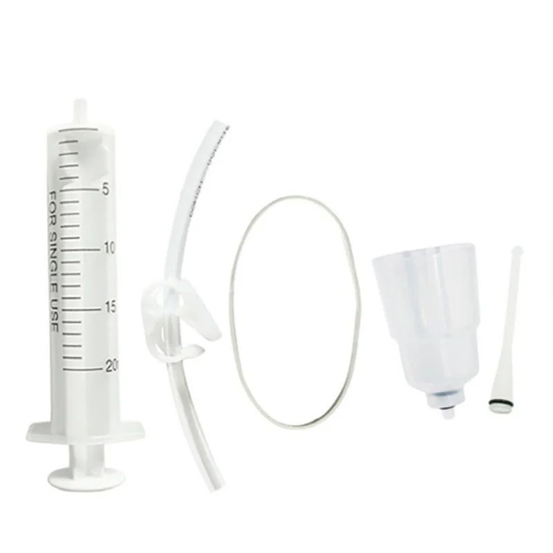 Plastic Hydraulic Brake Oil Bleed Kit For Brake System Mineral Oil Brake Funnel Set Mountain Bike Repair Tool