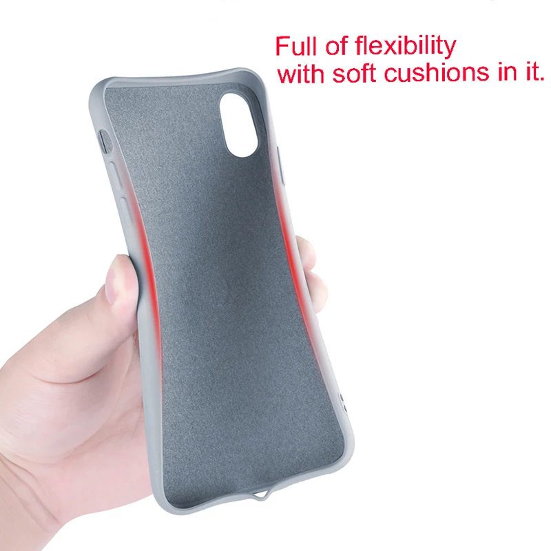 

iPhone case with magnets made of silicone car holder base finger ring shell multi-function magnetic cover with protective cover