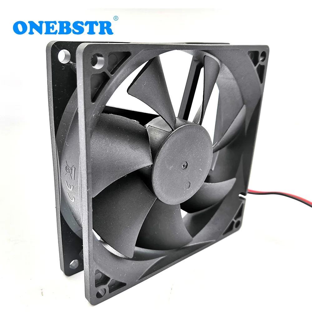 9225 бесщеточный вентилятор постоянного тока с двумя шарикоподшипниками 12 В 24 48