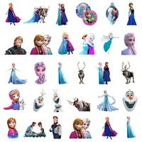 disney non porous accessories cartoon cartoon frozen princess and cute elk pattern epoxy resin acrylic accessories
