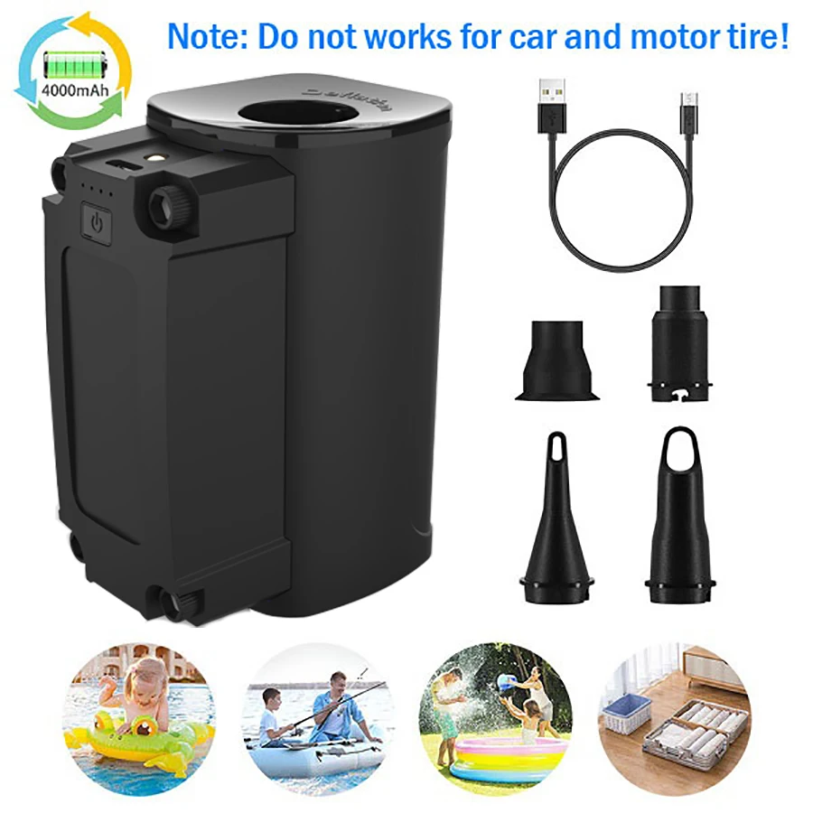 Электрический воздушный насос Reesibi BP6 вакуумный портативный Быстрый Насос для