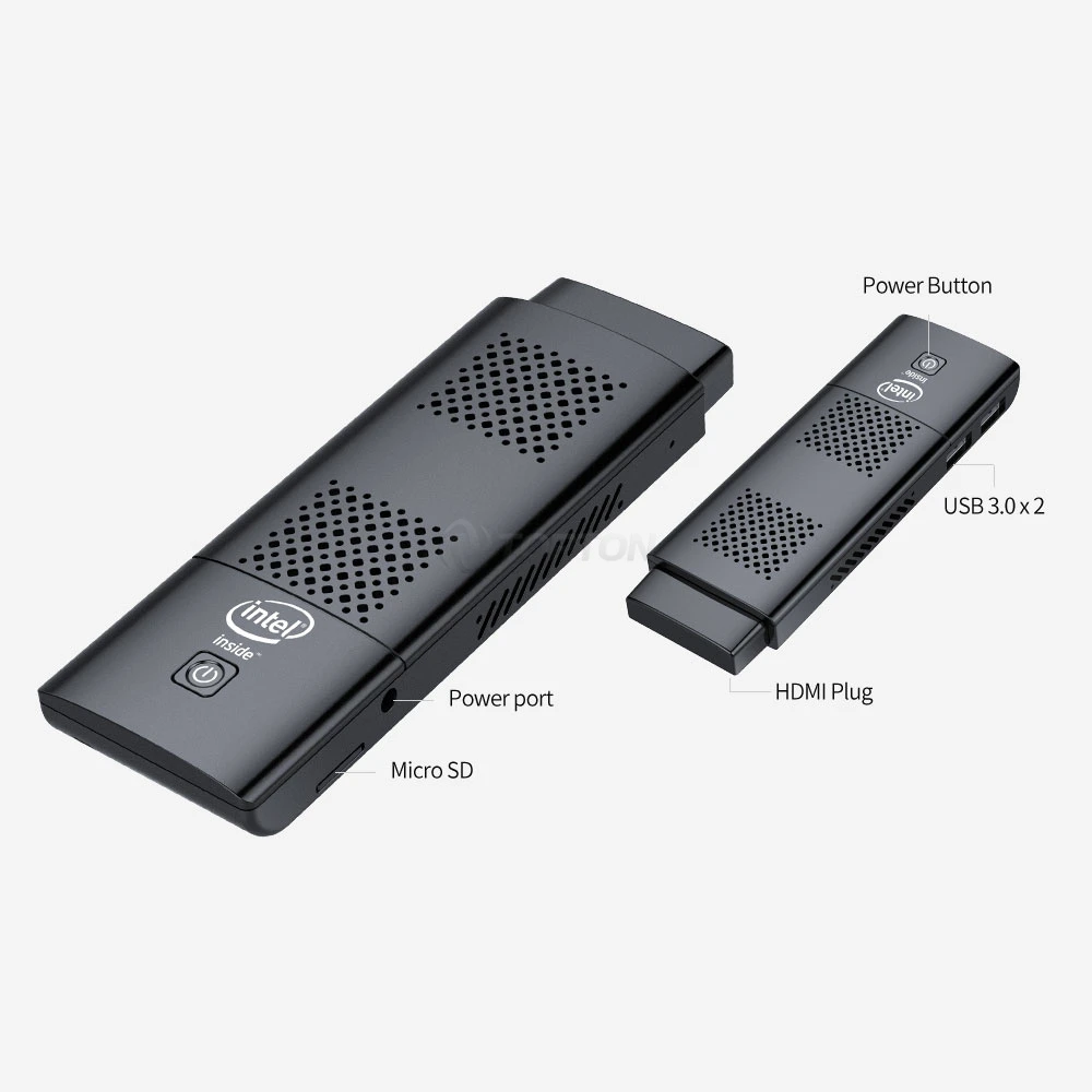 Мини-ПК Intel Celeron J4125 8 Гб LPDDR4 128G/256G eMMC 5 1 Bluetooth HDMI2.0 Win10 Linux карманный мини-ПК |