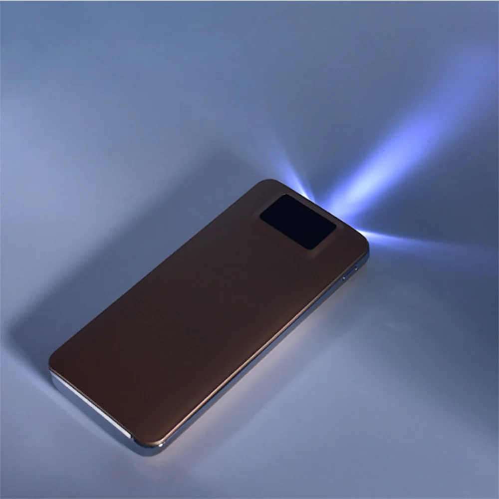 Внешний аккумулятор мобильный банк питания для HUAWEIiPhone тонкий Xiaomi Портативный 30000mah