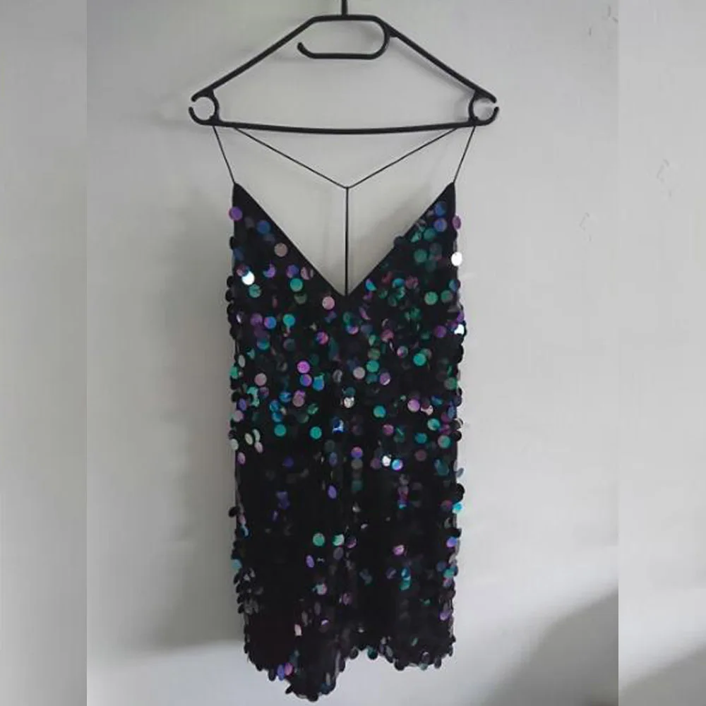 Шикарное короткое клубное платье с блестками и яркими цветами, сексуальное с открытой спиной для вечеринки или дискотеки. Мини-одежда для вечеринок Vestido de Festa Robe Abendkleid.