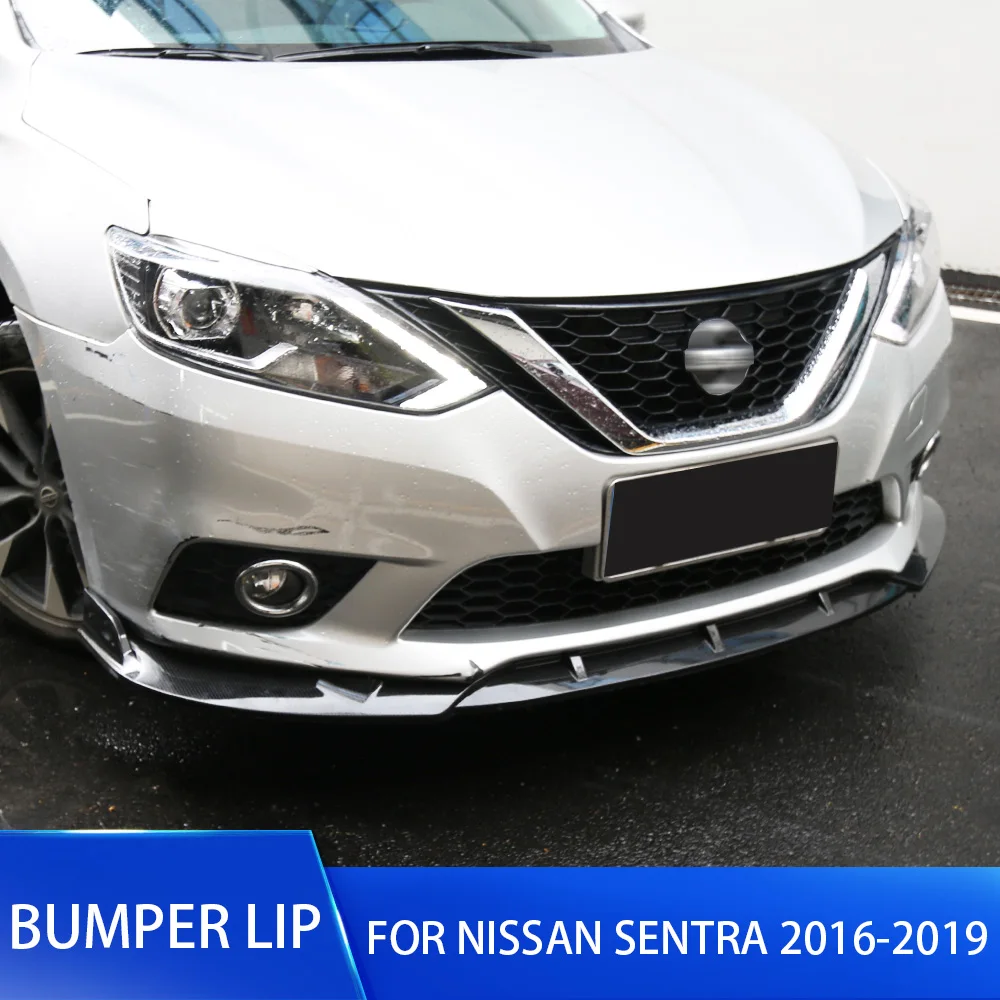 3 шт. сплиттер для переднего бампера Nissan Sentra 2016 2017 2018 2019|Обвесы| |