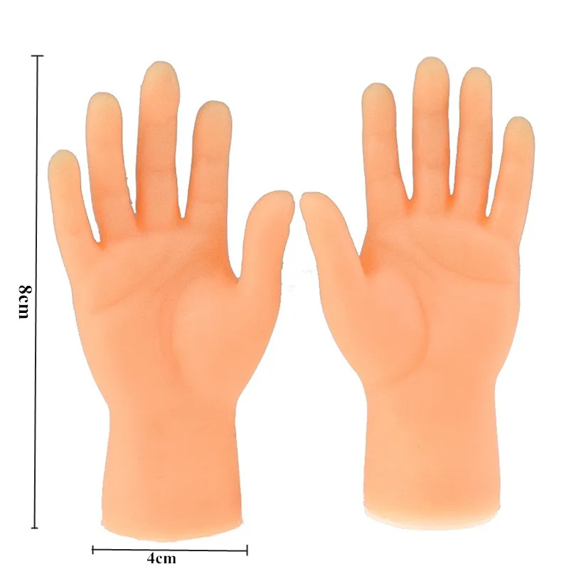 

Novel and Interesting Five-Finger Open Palm Finger Even Finger Set Toy Left and Right Small Hands Small Feet Membrane Type