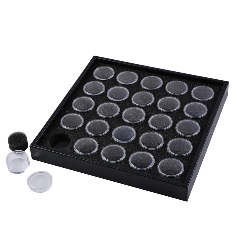 1 шт. профессиональная коробка для хранения ювелирных изделий 25