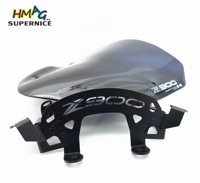 

For Kawasaki Z900 Windshield 2017 2018 2019 Motorcycle Accessories High Quality Wind Deflectore Spoiler Windscreen Smoke Black