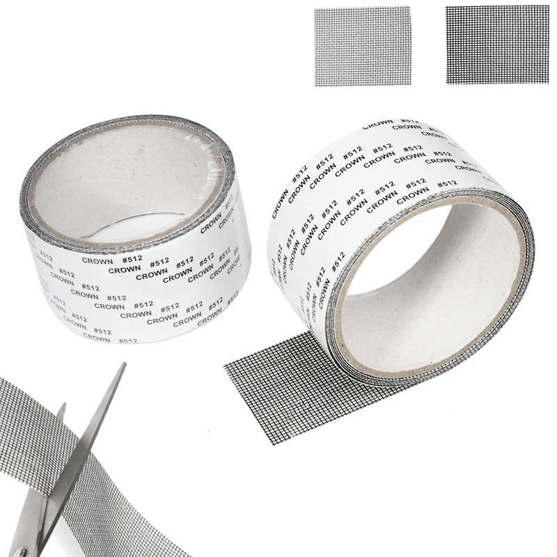 Москитная сетка ремонтная лента москитная рулон липкая ремонт необходимых