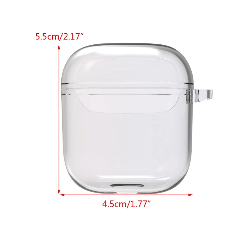 

Simple Shell TPU Case Anti-scratch Protective Cover Protector for Realme Buds Air Bluetooth Earbuds Earphones Charging Box