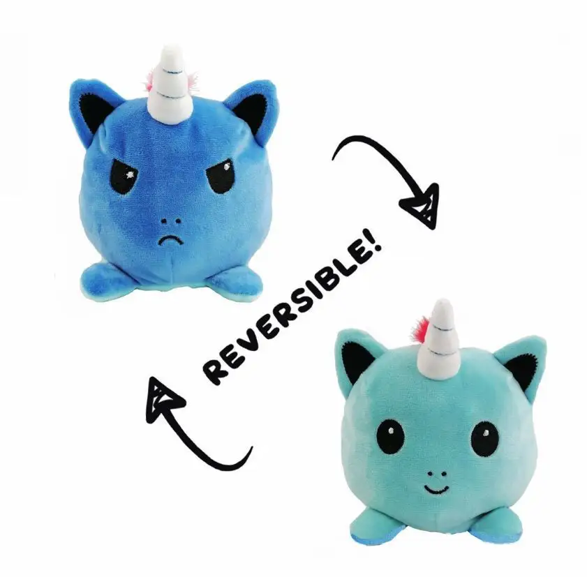 

Double-Sided Flip Unicorn Plush Toy Kawaii Stuffed Animals Double-Sided Flip Unicorn Plushie Cute Plushies Toys Gift for Kids