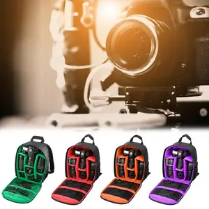 big capacity photography camera waterproof shoulders backpack video tripod dslr bag w rain cover fornikon sony pentax free global shipping