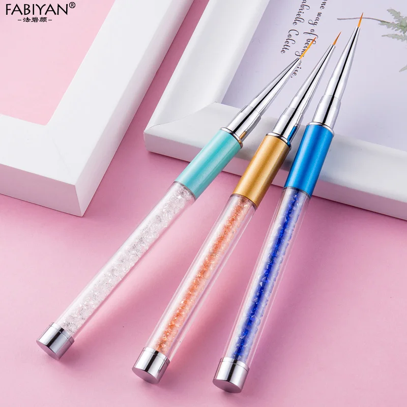 Подводка для дизайна ногтей кисть рисования цветочный дизайн Советы Резьба