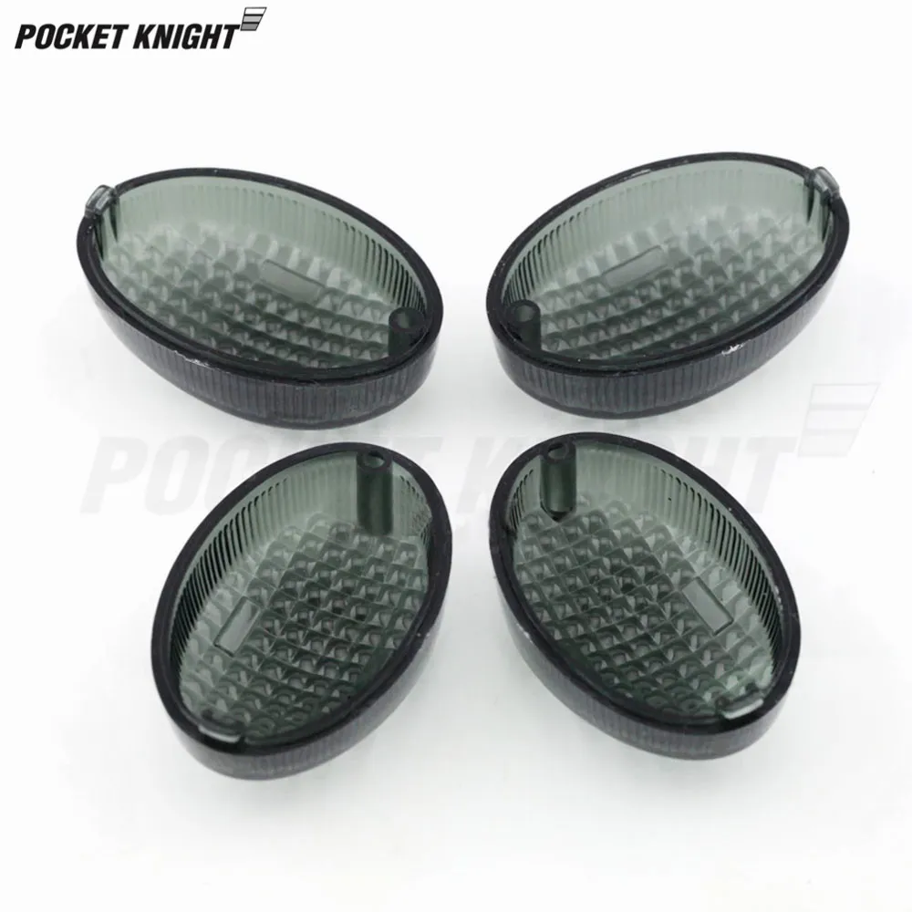 

4 Pcs Turn Signal Light Lens For Kawasaki EX250R Ninja 250R KLX250S KLX250SF Vulcan S 650 D-TRACKER X 250 Motorcycle Lamp Lens