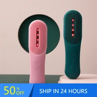 2020 new electric silicone face cleansing brush deep pore cleaning exfoliator face scrub washing brush pore cleaner tool 2078