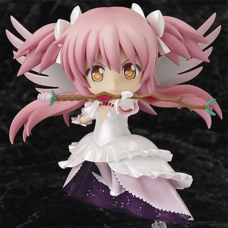 

Akemi Homura Action Figure Puella Magi Madoka Magica Anime Figure Toys Models Figurine Periphery Anime Pvc Q Version Model Doll