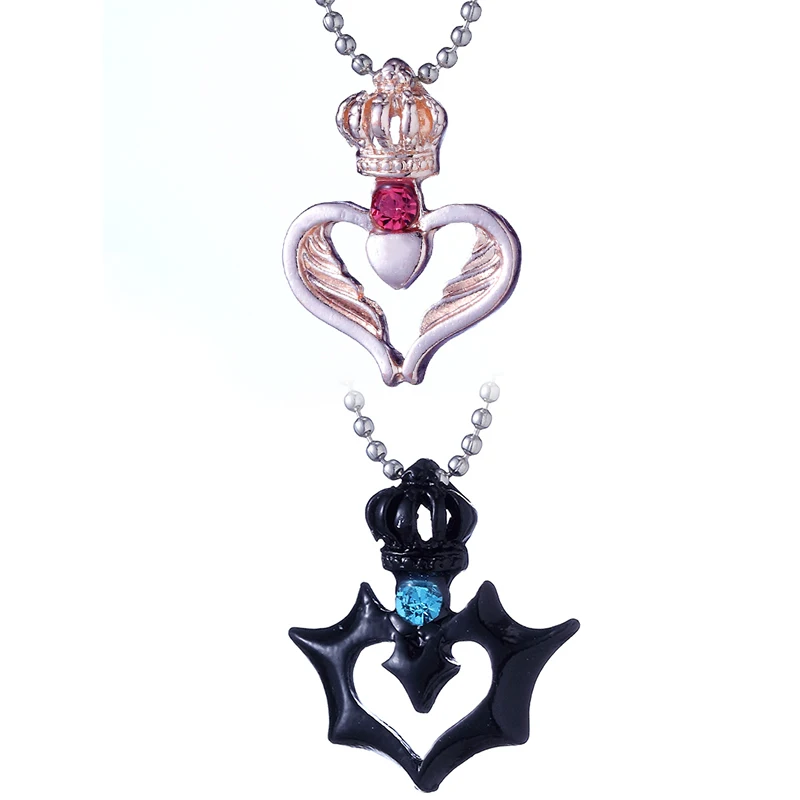 Лидер продаж влюбленные ее король его королева корона ожерелья с буквой подвески