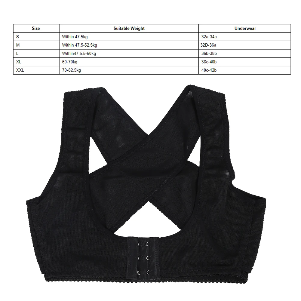 

High Light High Elastic Adult Men Women Posture Corrector Brace Back Spine Support Hunchback Correction Belt Fit Body Breathable