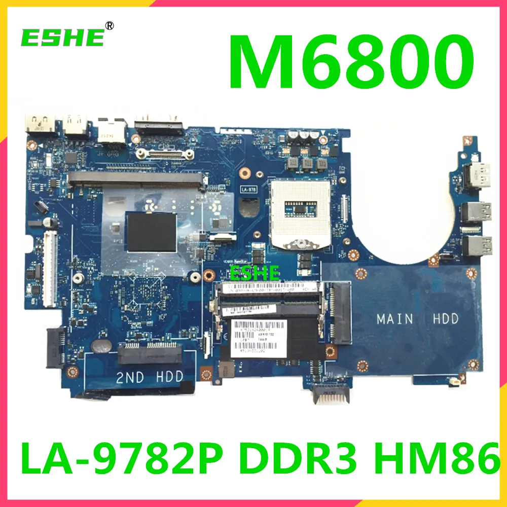 VAR10 LA-9782P для Dell M6800 Материнская плата ноутбука PGA947 CN-098VVR CN-0GDMGC 98VVR 098VVR DDR3 HM86 M6800 материнская плата