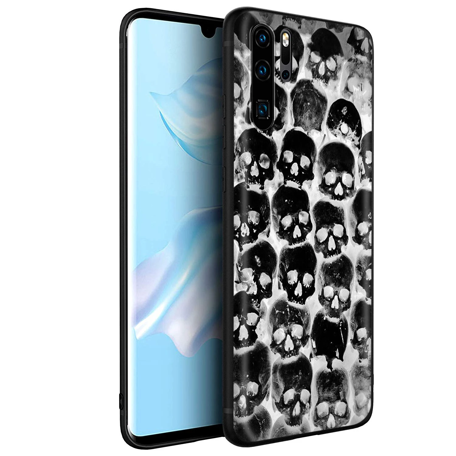 Силиконовый чехол YIMAOC с черепами ужасов для Huawei Mate 30 20 Honor 10 8x Nova 3i 3 P30 Lite Pro |