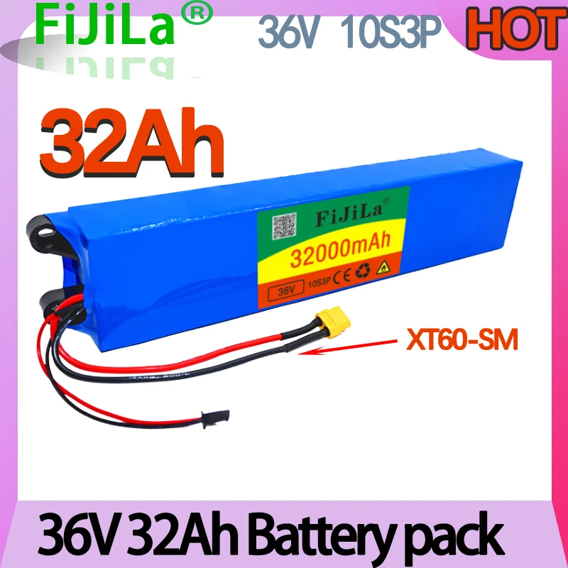 

36V 32Ah Scooter Battery Pack for Mijia M365 Scooter Battery pack , Electric Scooter, BMS Board for m365 bateria m365 + charger
