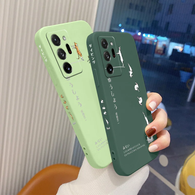 

Rabbit Phone Case For Samsung Galaxy A32 A22 A12 A02 A02S EU 4G 5G Cover